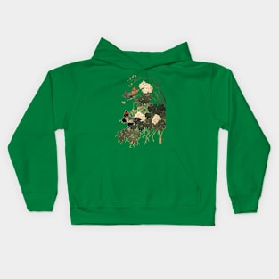 Butterfly, Traditional Eastern Asian Style Kids Hoodie